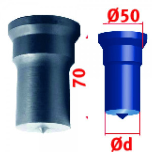 Metallkraft Rundstempel Nr.4 Ø 50 mm 38893500