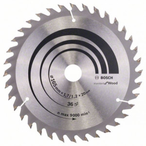 Bosch Kreissägeblatt Optiline Wood. Für Handkreissägen 2608642602