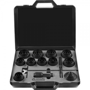 Locheisensatz Mekanix Gerade Durchmesser 360 mm im Kunststoffkoffer 8004609001