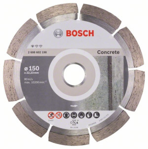 Bosch Diamanttrennscheibe 150 x 2223 x 2 x 10 mm 1erPack 2608602198