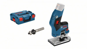 Bosch AkkuKantenfräse GKF 12V8 Solo Version LBOXX 06016B0001