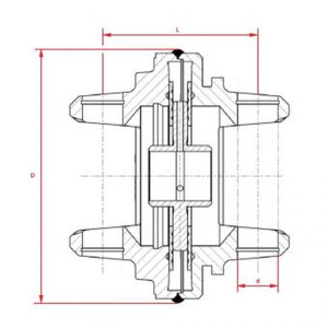 Walterscheid Doppelgabel DOPG 2480 - 1365722