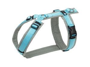 annyx Brustgeschirr Fun grau/eisblau