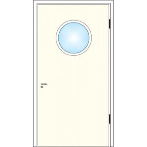 Dörrtema Dörrglaslist Runt Glas Diameter 5