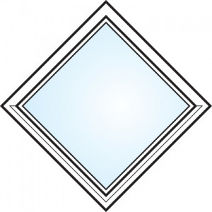 Dörrtema Fönster 3-Glas Energi Argon Fyrkant Vitlackerat