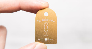 10 étiquettes pendentifs en acier inoxydable doré à créer soi-même