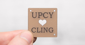 Labels pour DIY en cuir végétal gravé laser 25 pièces personnalisables