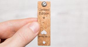 Labels pour projets DIY et handmade en liège gravé au laser 10 pièces personnalisables
