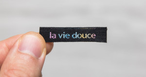 Cottonera Classic Étiquette en coton - Étiquette à coudre pour vêtements & projets DIY