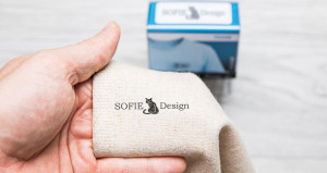 Tampon textile pour vêtements avec design personnalisé 1 pièce personnalisable