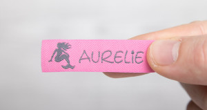 50 étiquettes tissées à coudre | personnalisables | Novinera