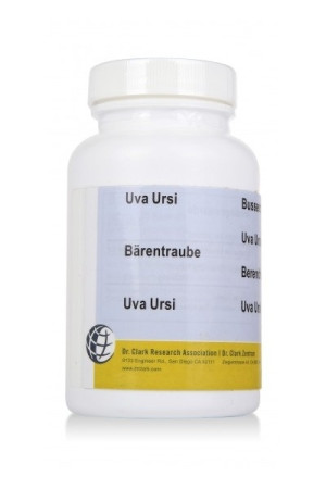 Bärentraube (Uva Ursi) 100 Kapseln je 500 mg (345,00 EUR / kg)