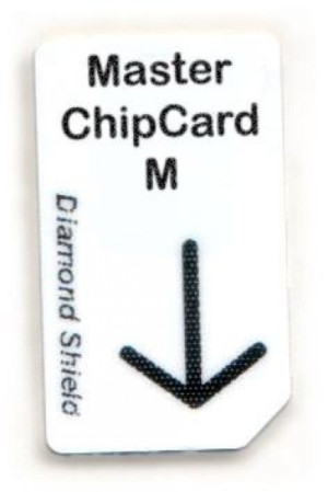 Master Chipkarte, Mittel - 127 Slots, mehrfach beschreibbar