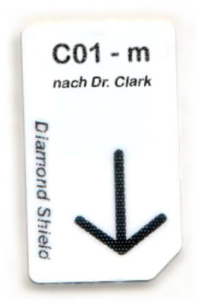 Chip Cards für Diamond Shield nach Dr.Clark ab (Chip Card für DS nach Dr. Clark: C40-m)