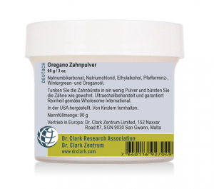 Oregano Zahnpulver, 90g (241,11 EUR / kg)