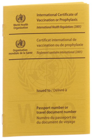 WHO Impfausweis international gelb - 1 Stk.