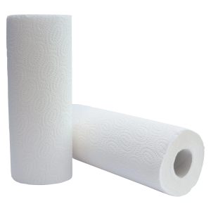 CWS Haushaltpapier Zellstoff, 3-lagig, Weiss - 32 Rollen