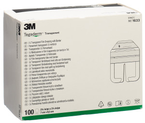 3M Tegaderm I.V.-Fixierverband 1633 7cm x 8.5cm - 100 Stk.