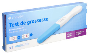 Livsane Schwangerschaftstest schnelle Ergebnisse - 1 Stk.
