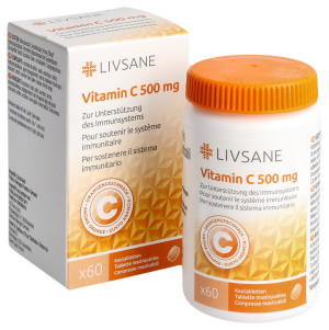 Livsane Vitamin C 500 mg - 60 Stk.