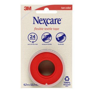 Nexcare Flexible Textilfixierpflaster NT04-1, 4,2m x 12,5mm - 1 Stk.