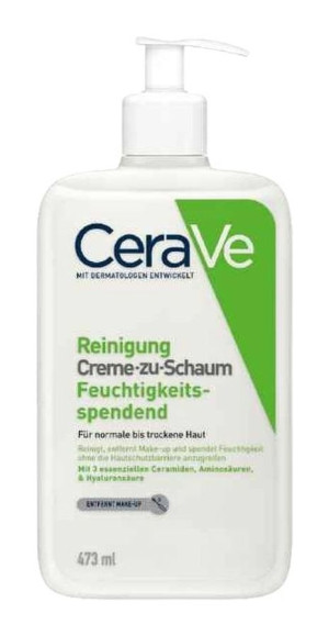 CeraVe Creme zu Schaum Reinigung Feuchtigkeitsspendend - 473ml