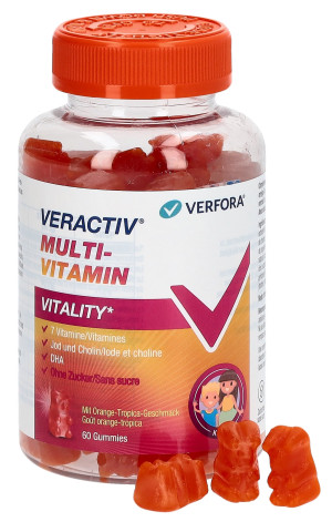 Veractiv Multi Vitamin Vitality Kids Gummies - 60 Stk.