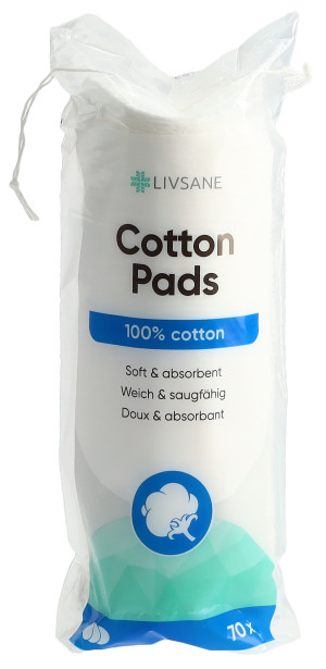 Livsane Wattepads - 70 Stk.