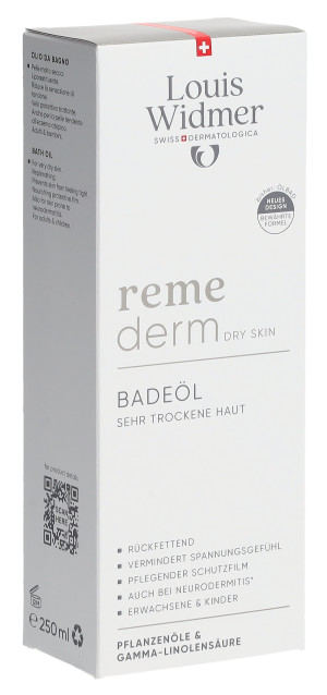 Louis Widmer Remederm Badeöl - 250ml