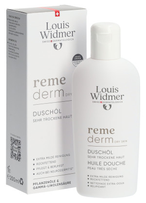 Louis Widmer Remederm Duschöl leicht parfümiert - 200ml