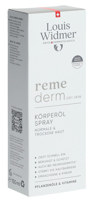 Louis Widmer Remederm Körperöl Spray - 150ml