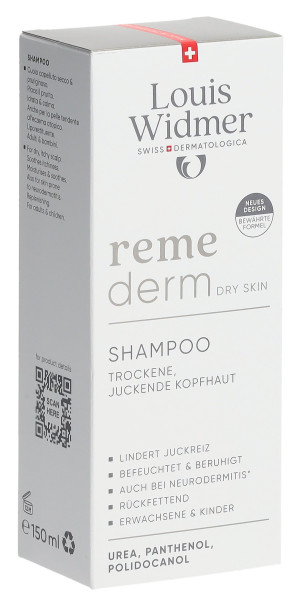 Louis Widmer Remederm Shampoo leicht parfümiert - 150ml