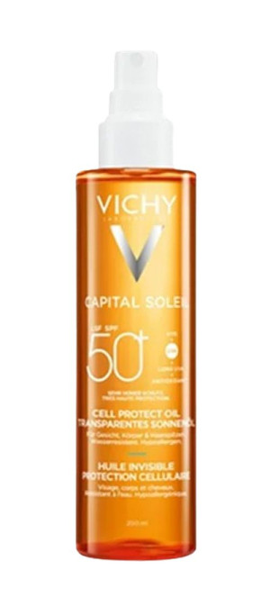 Vichy Capital Soleil Cell Protect Oil LSF50+ - 200ml