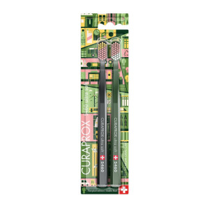 Curaprox Zahnbürste Recycled Edition 2025 - 2 Stk.