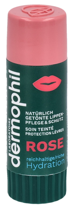 Dermophil Lipstick Tinted Rosé - 4g