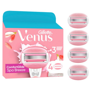 Gillette Venus ComfortGlide Spa Breeze - 4 Stk.