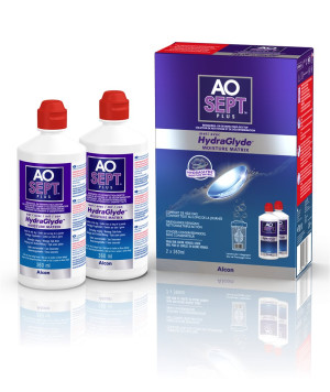 Aosept Plus mit HydraGlyde - 2 x 360ml