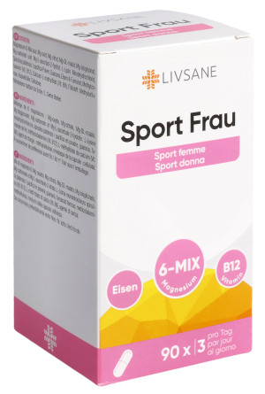 Livsane Sport Frau Kapseln - 90 Stk.