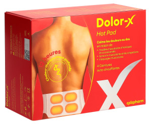 Dolor-X Hot Pad Wärmeumschläge - 4 Stk.