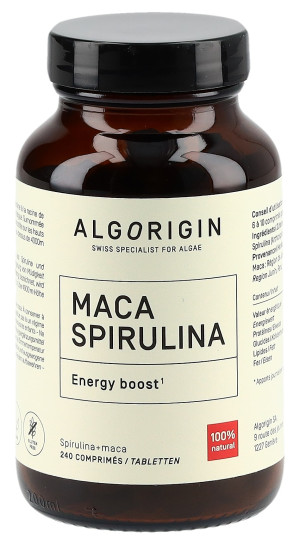 Algorigin Spirulina Maca Tabletten - 240 Stk.