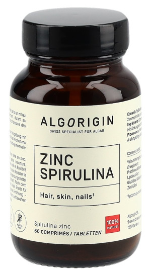 Algorigin Spirulina Zink Tabletten - 60 Stk.