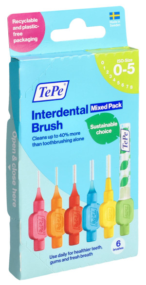 TePe Interdental Brush assortiert - 6 Stk.