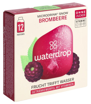 waterdrop Brombeere ohne Zucker - 12 Portionen