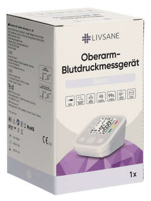 Livsane Oberarm Blutdruckmessgerät Basic - 1 Stk.