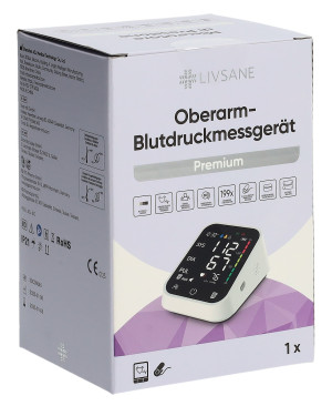 Livsane Oberarm Blutdruckmessgerät Premium - 1 Stk.