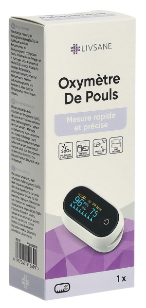 Livsane Puls-Oximeter - 1 Stk.