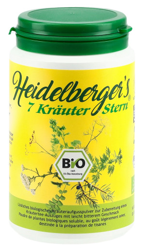 Heidelbergers 7 Kräuter Stern Bio - 100g