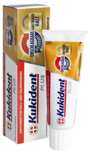 Kukident Plus Haftcreme - 40g