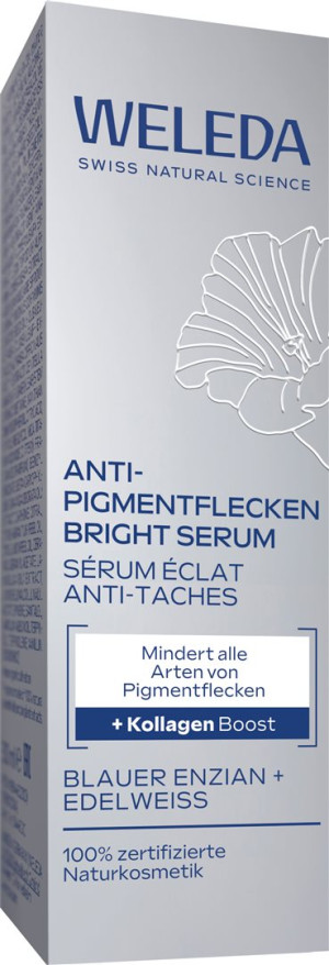 Weleda Anti-Pigmentflecken Bright Serum Blauer Enzian & Edelweiss - 30ml