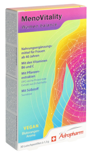 Adropharm MenoVitality Women Balance Lutschpastillen - 30 Stk.